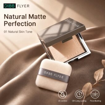 Pressed Setting Powder 01 · Natural Skin Tone · Oil-Control · Long-Lasting · Pore-Blurring