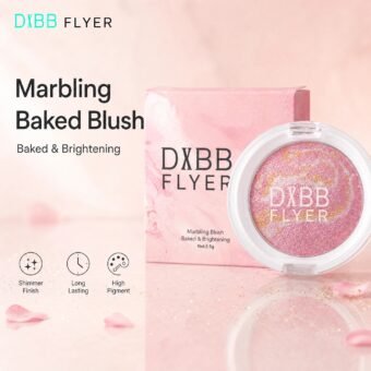 Marbling Baked Blush · Baked Brightening · Shimmer Finish · High‑Pigment · Long‑Lasting