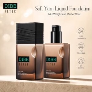 Soft Yarn Makeup Holding Liquid Foundation · 24H Wear · Full Coverage · Natural Matte