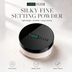 Loose Setting Powder · Micro‑Fine · Invisible · Oil‑Control · Natural Matte