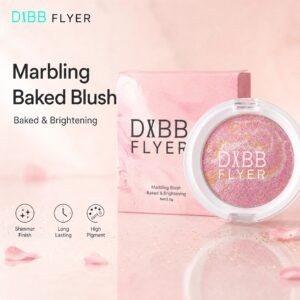 Marbling Baked Blush · Baked Brightening · Shimmer Finish · High‑Pigment · Long‑Lasting