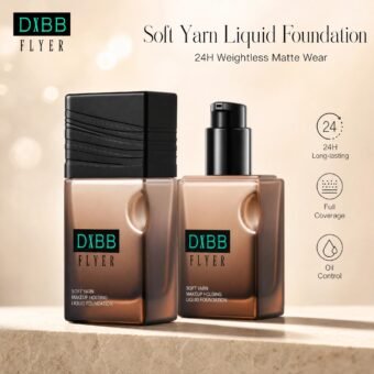 Soft Yarn Makeup Holding Liquid Foundation · 24H Wear · Full Coverage · Natural Matte