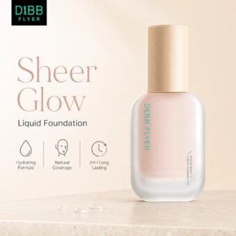 Lightweight Long-Wear Liquid Foundation · Natural Coverage · Hydrating · All Skin Types