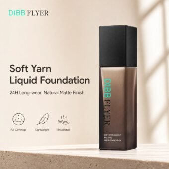 Soft Yarn Makeup Holding Liquid Foundation · Full Coverage · 24H · Natural Matte