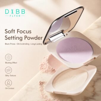 Soft-Focus Setting Powder · Pore-Blurring · Smooth & Crease-Proof · Oil-Control · Luminous Finish